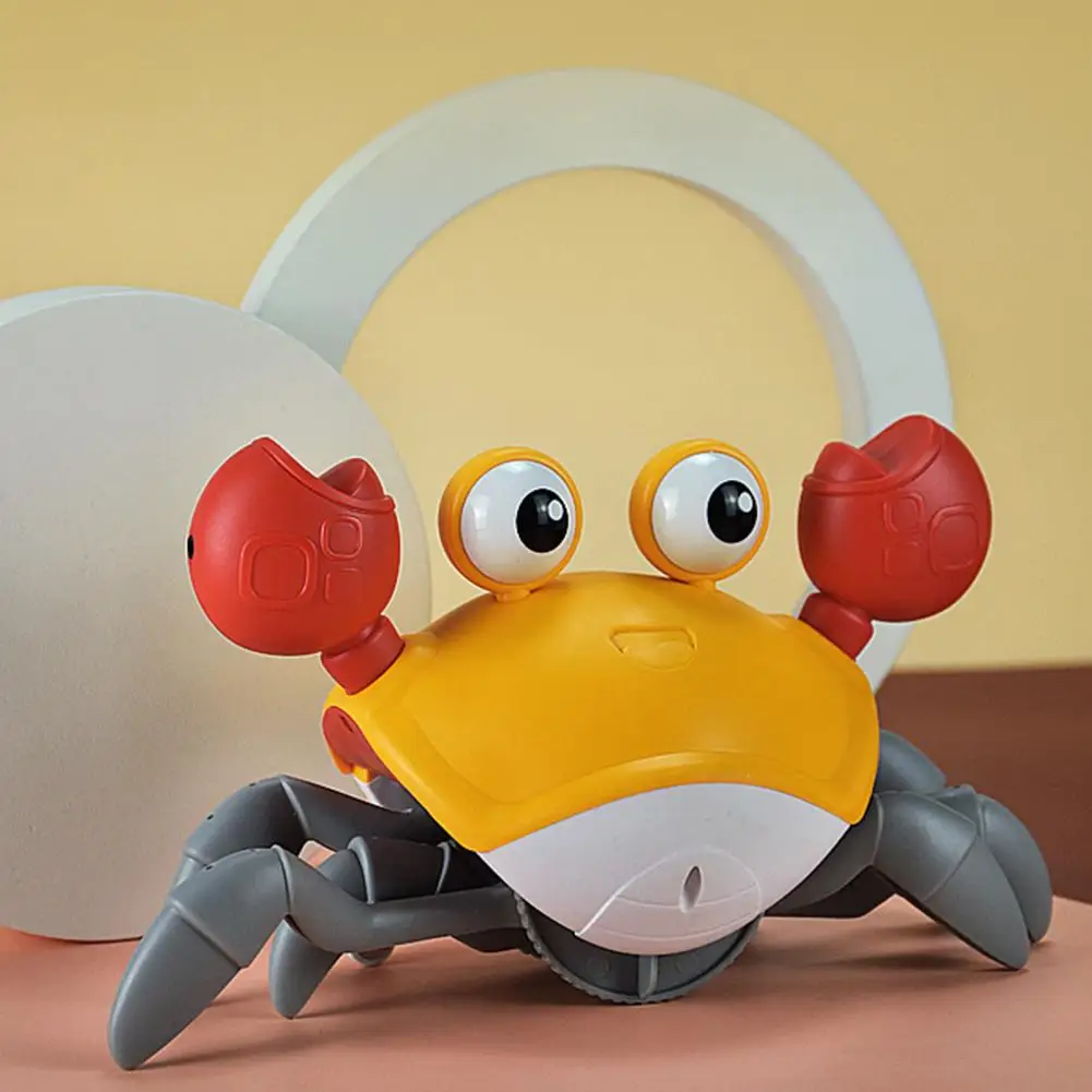 

Induction Toy Educational Intelligent Induction 2 Colors Obstacle Avoidance Crawler Interactive Toy Crab Children's Toys