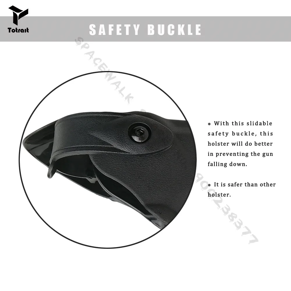 Тактическая охотничья кобура для Glock 17 Airsoft пистолета платформа ног охоты правой