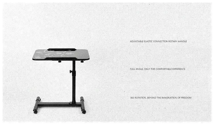 Поддержка Ordinateur портативный Escritorio Mueble Bureau Meuble кровать офисная прикроватная Регулируемая подставка для ноутбука, компьютерный стол