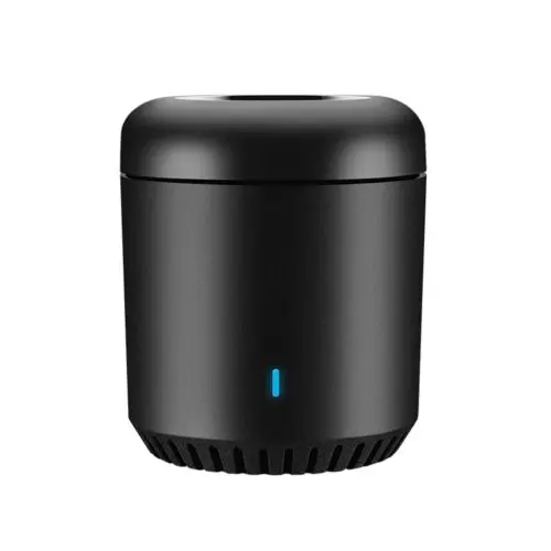 Broadlink RM Mini 3 умный дом автоматизация Bean таймер, пульт дистанционного управления ИК-контроллер для дома ИК подключения приборов - Цвет: Черный