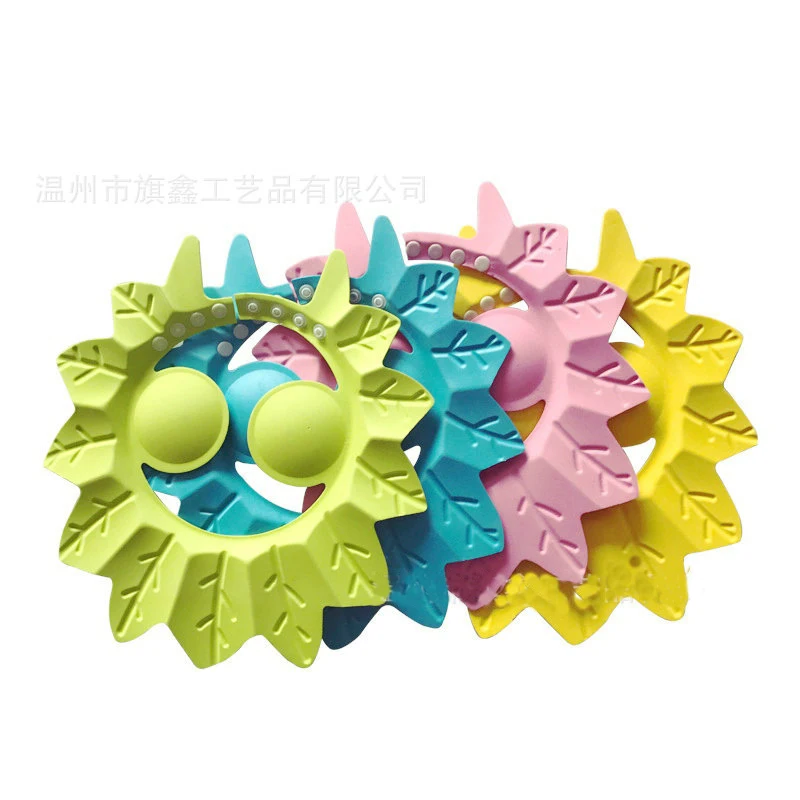 1 шт./лот детская мягкая шапка для купания новорожденных мальчиков и девочек Topee