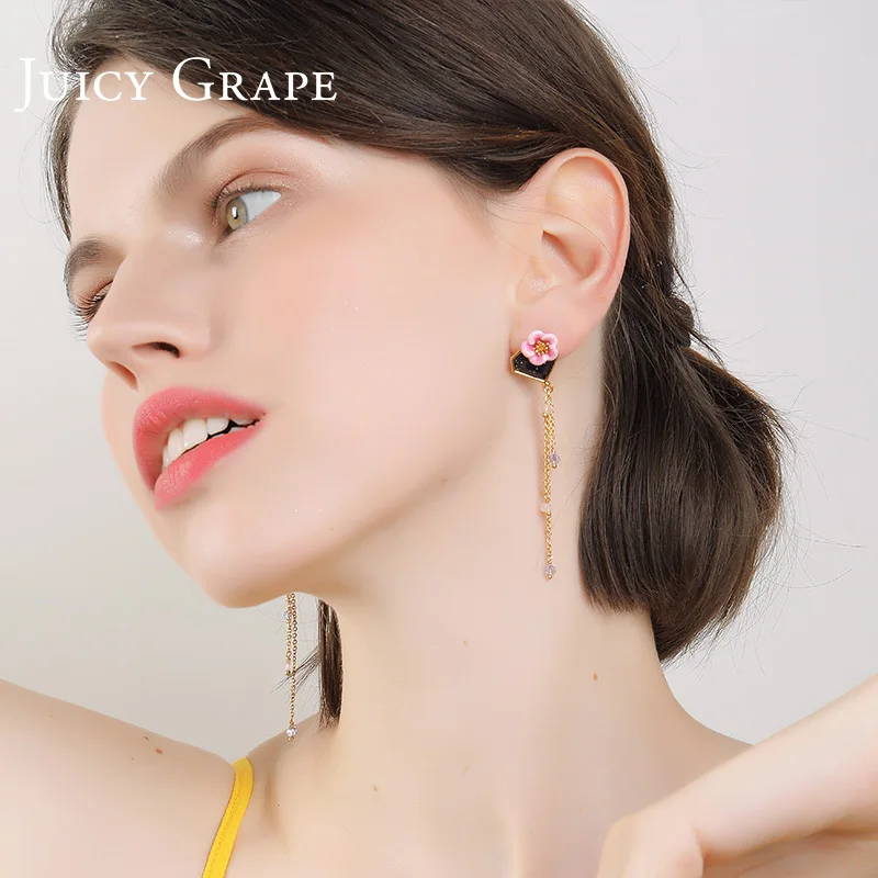 Женские длинные серьги в виде винограда|Серьги-гвоздики| |