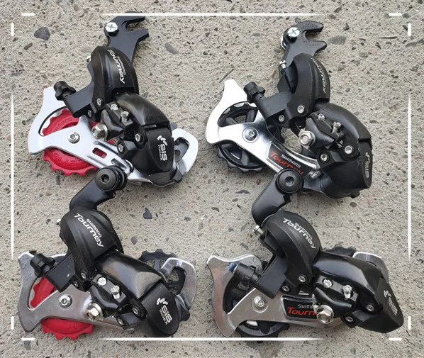 

Переключатель передач Shimano TX30/31, Задний рычаг переключения передач для горного велосипеда, 7/8