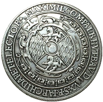 1625 Немецкий 1 Thaler Maximilian I копия монет|german buckle|german silvergerman eyewear |