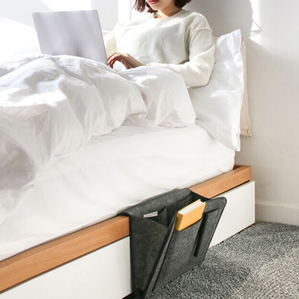 Прикроватная сумка для хранения органайзер прикроватная держатель подвесного