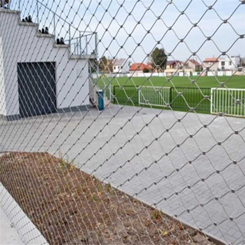 Балюстрада и перила из нержавеющей стали Проволочный Кабель сетка для защиты