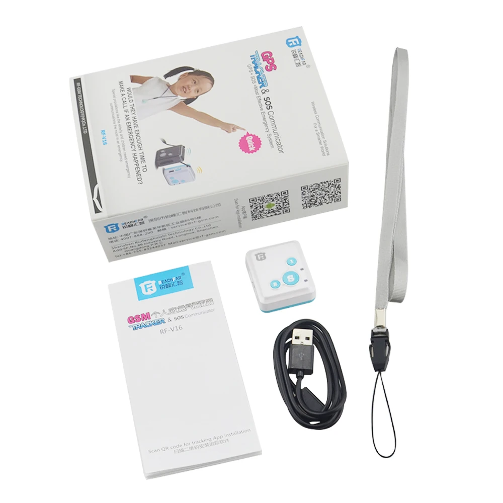 Персональный детский GSM GPRS GPS трекер локатор детское мини-устройство слежения SOS