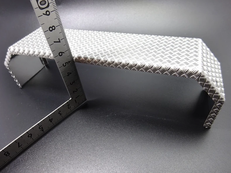 1 пара металлическое нескользящее зерно заднее двухосное крыло для 1/14 Tamyia Rc