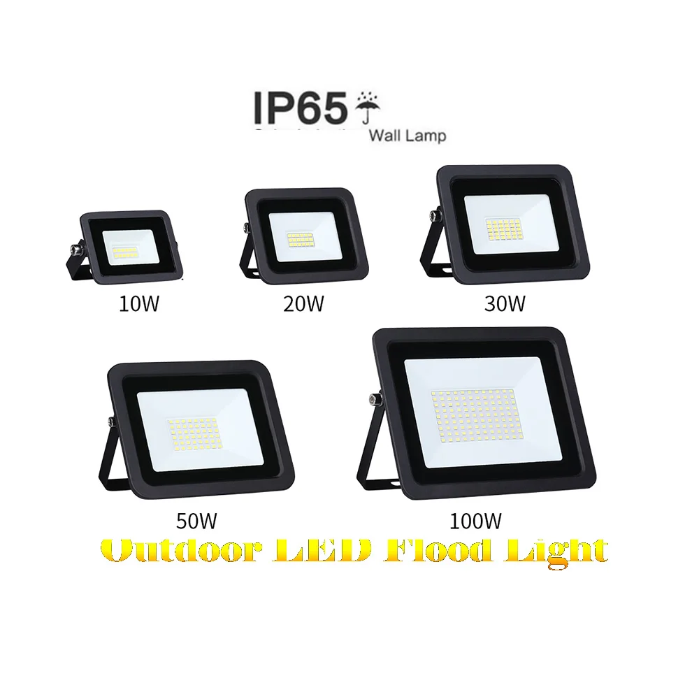 220V Светодиодный прожектор светильник отражатель Точечный на открытом воздухе