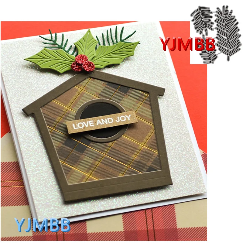 

YJMBB новые снежные сапоги с изображением листьев рождественской елки #3 металлические пресс-формы для скрапбукинга альбома бумаги «сделай са...