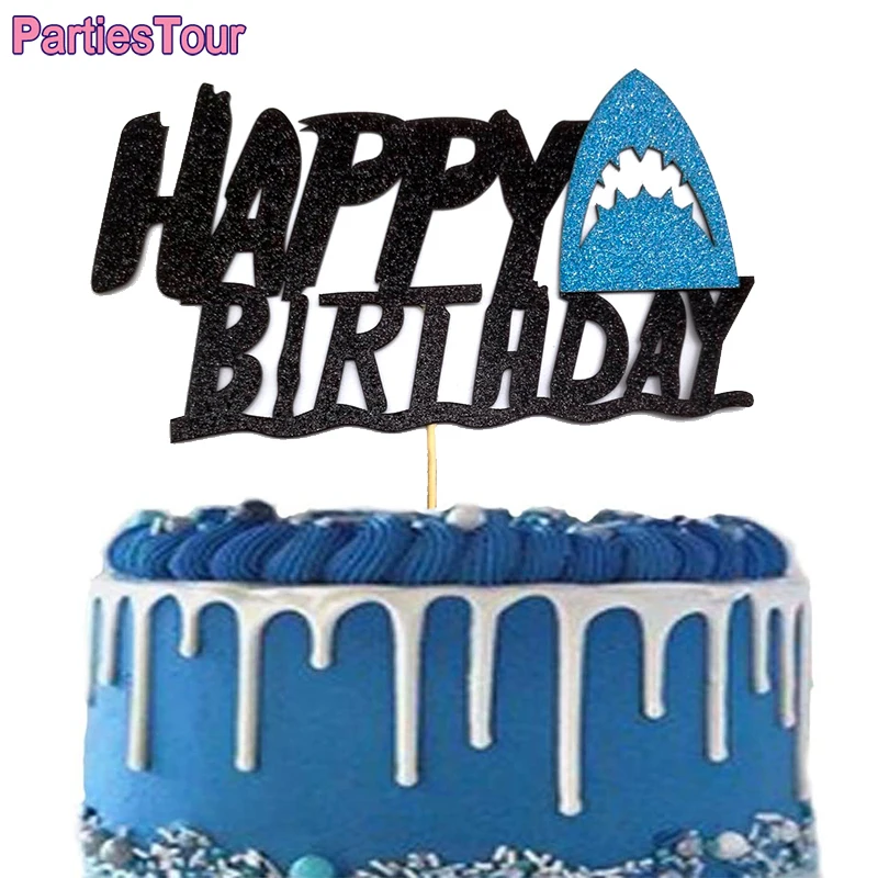 Акулий торт Топпер акула на день рождения фотосессия для вечеринки в честь