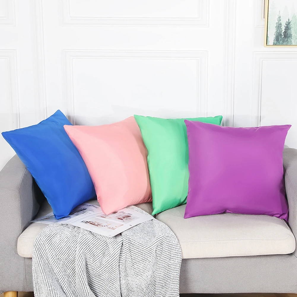 

4PCS Waterproof Cushion Cover Sofa Pillow Case Cover Breathable Pillow Case Handmade Home Decoration For Living Room Bed 45x45cm