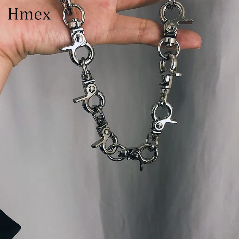 Серебряное ожерелье ручной работы с цепочкой для женщин, панк, готика, для мужчин, сверхмощный чокер, металлический воротник, унисекс, Кадена, ювелирные изделия, подарки