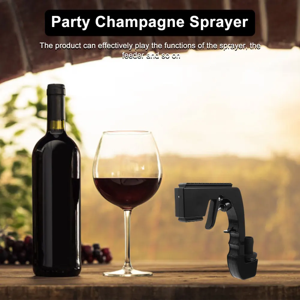 

1pc KTV Beer Sprayer Champagne Squirt Tool Alcohol Shot Supply Bar Accessory