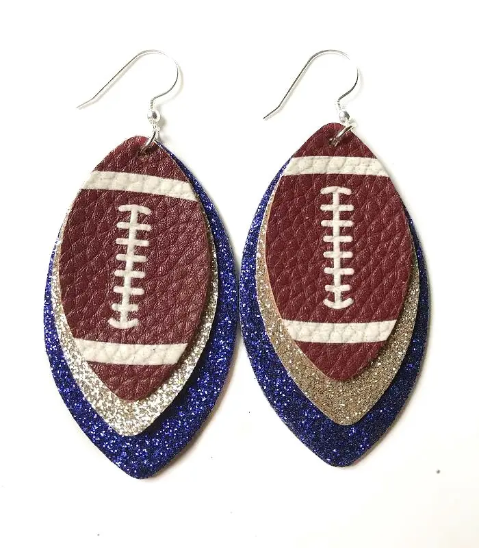 Винтажная Капля воды из искусственной кожи серьги 9 Цвета дизайн с цветочным