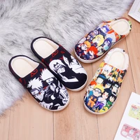 anime game cute indoor shoes winter home warm slippers for men women kids boots daily suit