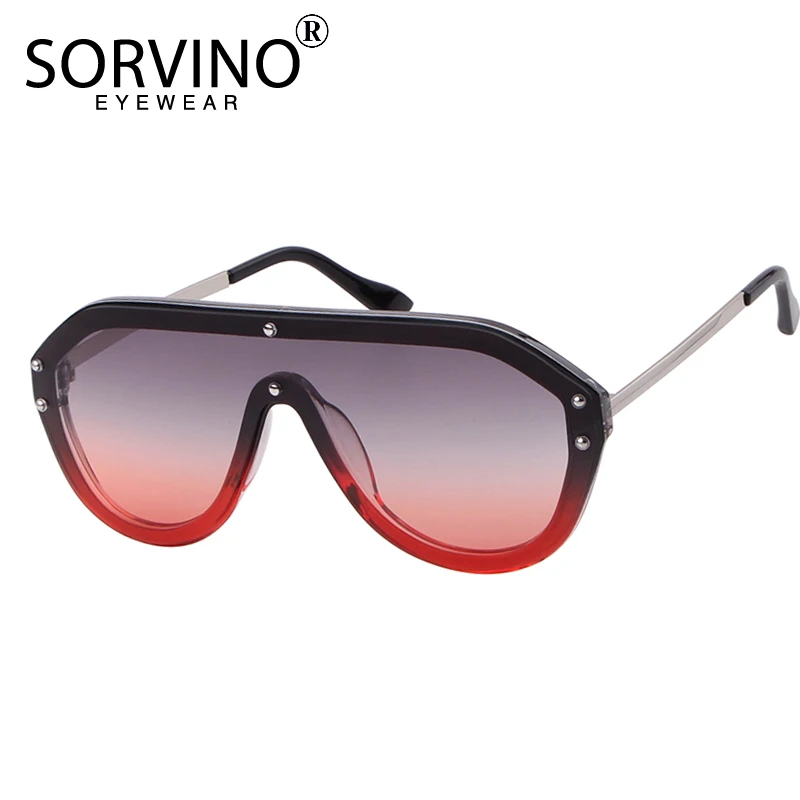 Мужские и женские солнцезащитные очки SORVINO Винтажные Солнцезащитные с козырьком