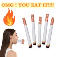 510pcs funny joke cigarette fake magical smoke gag prop costume accessory toys spoof smoke tricky toy for kids and adults