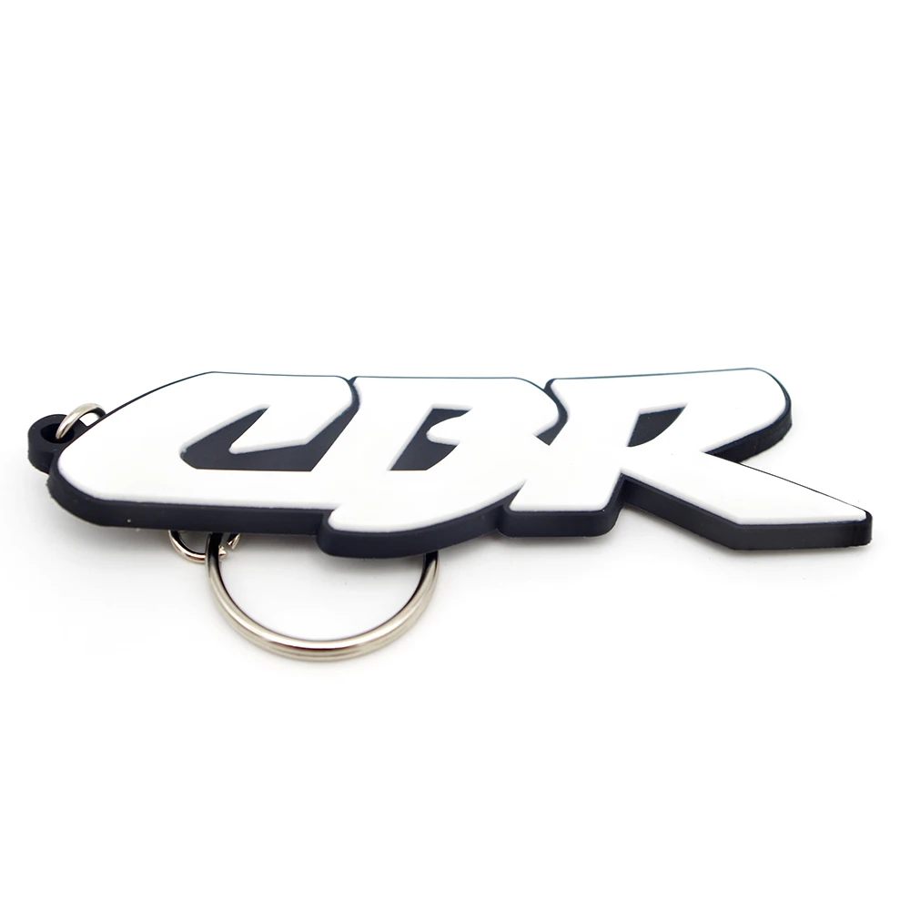 Motorcycle 3D Rubber Keychain Key Ring For honda cb500f lead varadero xl1000 xr 600 forza 300 2019 cb750 nc 750x cbr250r | Автомобили и