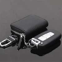 2021 80 hot sales car key wallet key holder organizer keychain zipper key case bag pouch purse