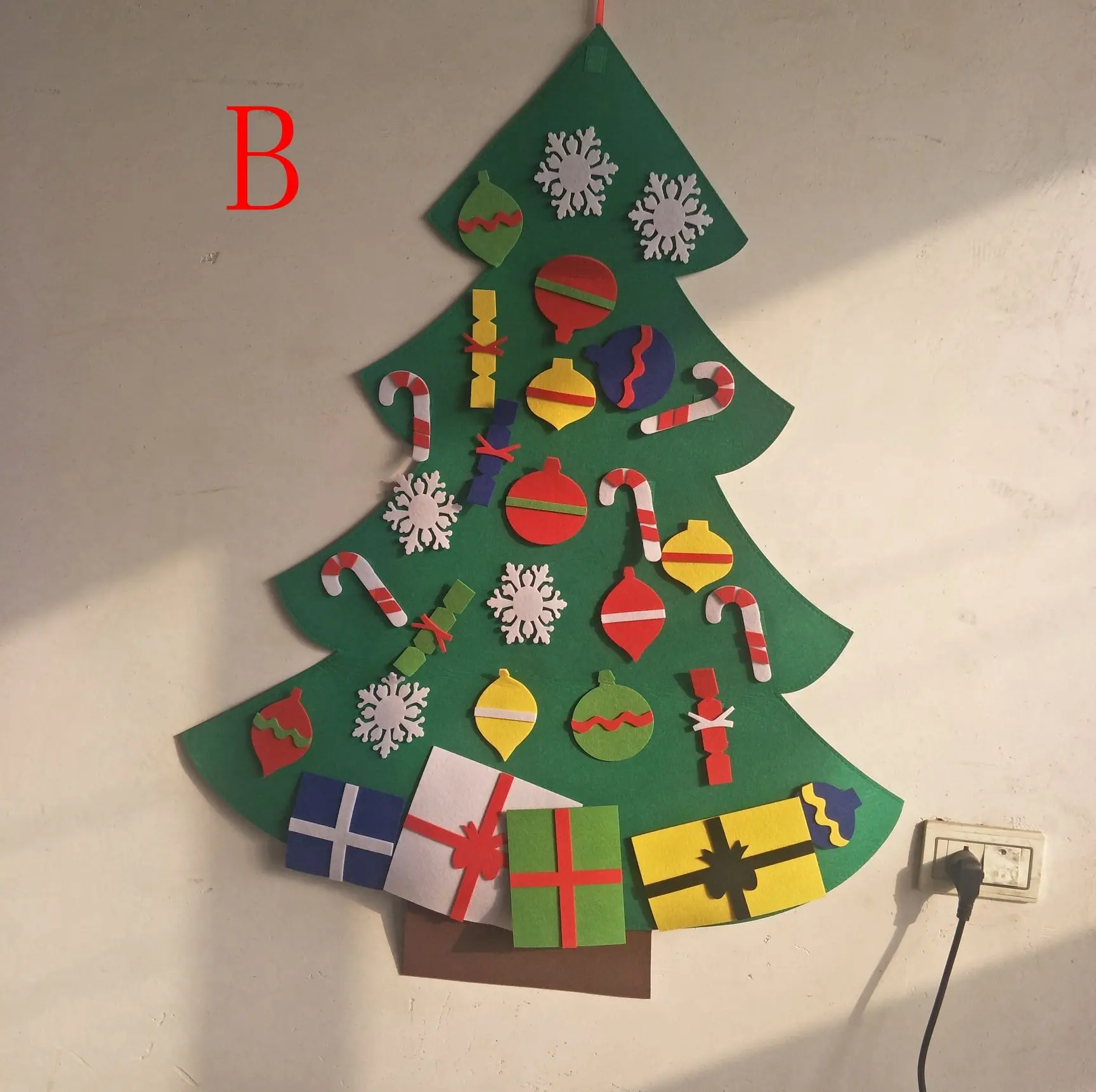 DIY войлочная Рождественская елка новогодние подарки детские игрушки