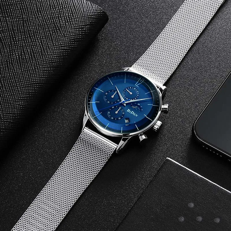 Relojes часы мужские модные спортивные кварцевые Топ бренд класса люкс Бизнес