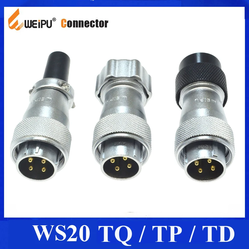 Оригинальные разъемы Weipu WS20 TQ TD TP 2 3 4 5 6 7 9 12 контактный штекер вилка кабеля в