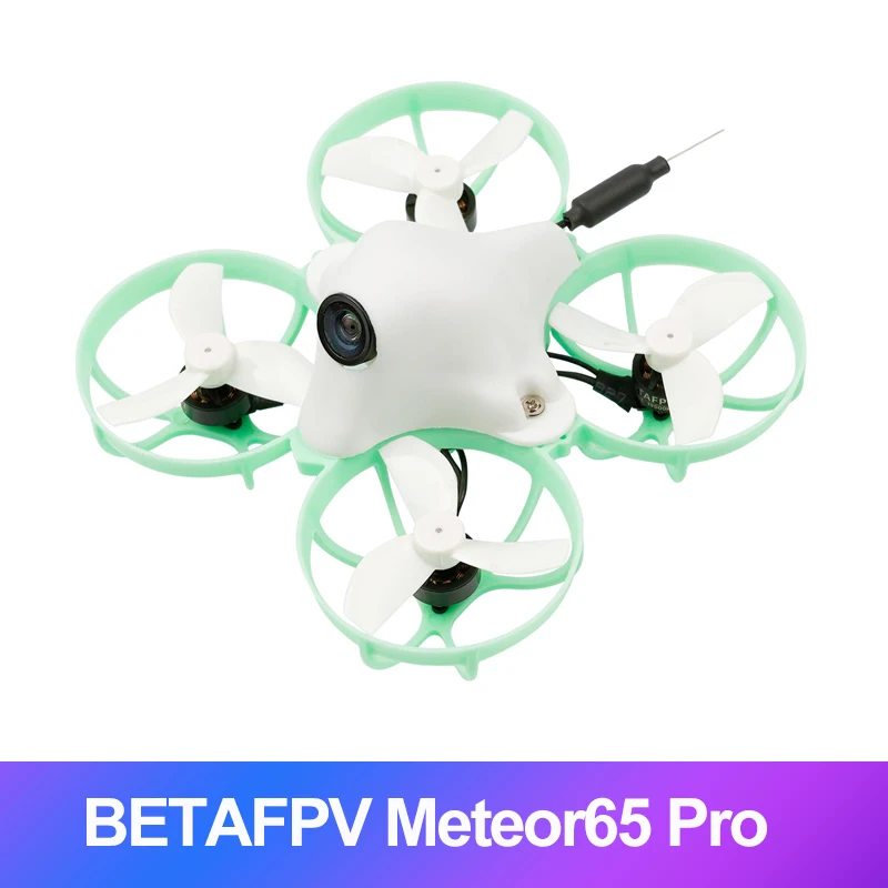 

BETAFPV Meteor65 Pro Brushless FPV Racing Drone Whoop Quadcopter PNP/BNF F4 FC C02 Camera M03 VTX 0802 19500KV Brushless Motors