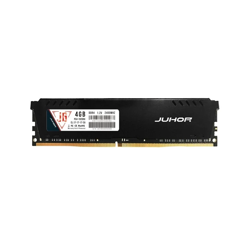 JUHOR DDR4 2400 МГц 1 2 В Настольный ПК банк памяти оперативная память низкий расход