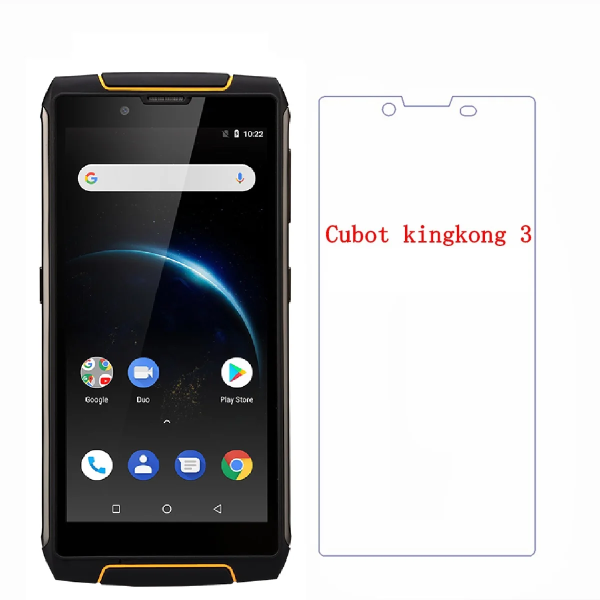 Для Cubot King Kong 3 Закаленное стекло IP68 Защитная пленка для экрана KingKong защитное