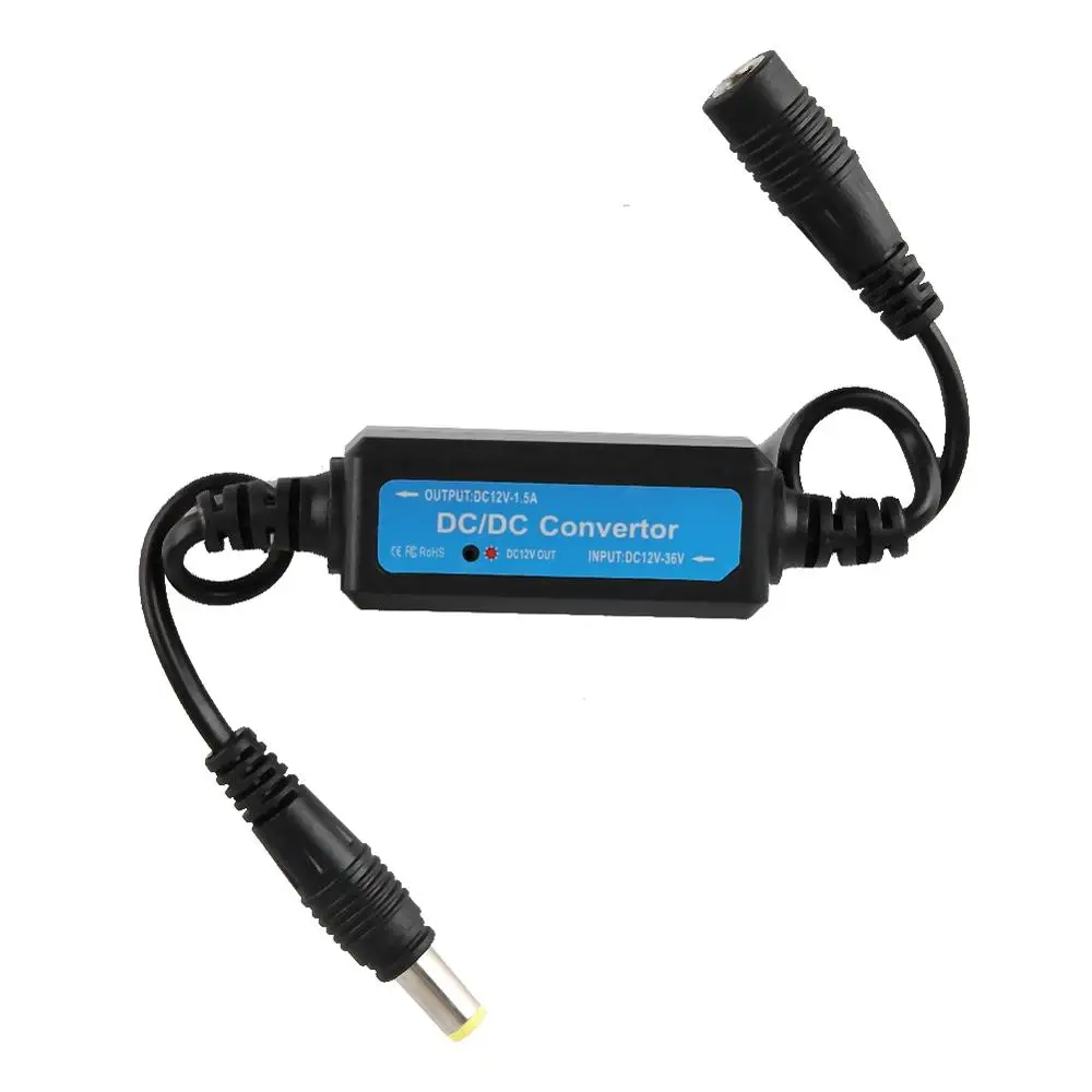12V 1.5A Мини DC преобразователь передачи в режиме реального времени светодиодный Стабилизатор