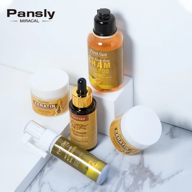 30 мл интенсивный спрей для роста волос натуральный экстракт женьшеня имбиря