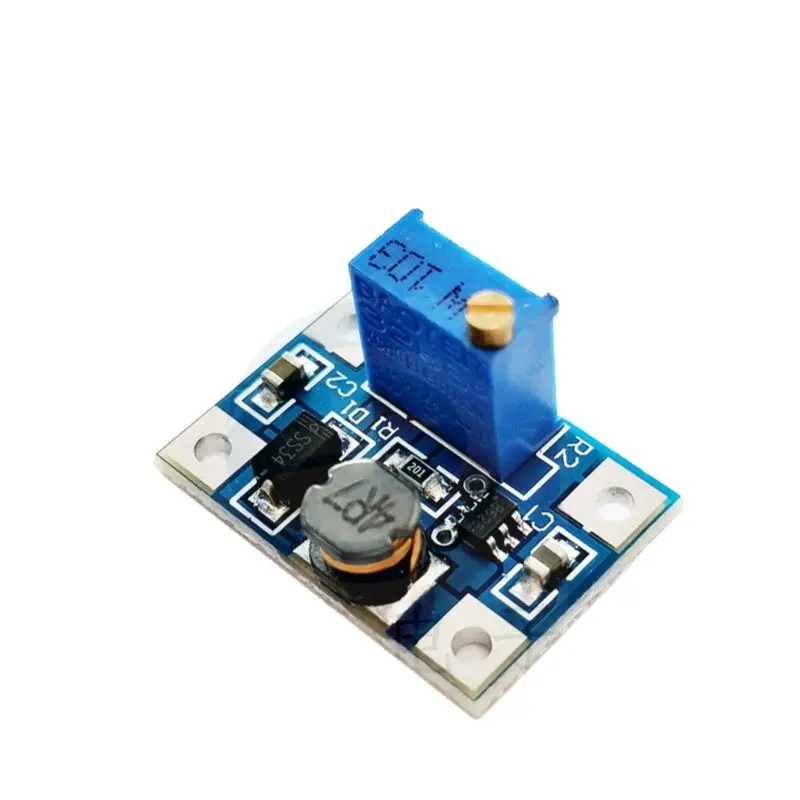 SX1308 Регулируемый повышающий/высоковольтный источник питания 2A/DC-DC boost модуль