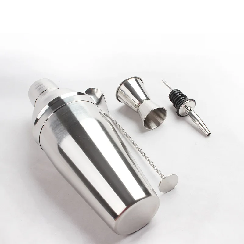 Коктейльный шейкер из нержавеющей стали 550 мл|Наборы для бара| |