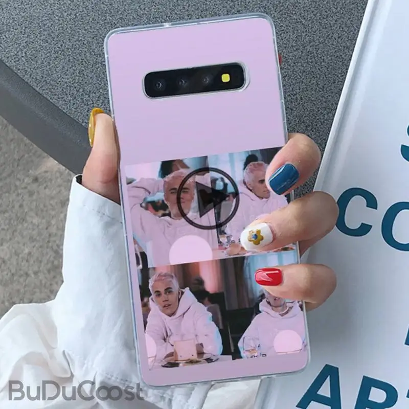 

Justin Bieber Phone Case For Samsung S5 6 7 8 9 10 S8 S9 S10 plus S10E lite S10-5G S20 UITRA plus