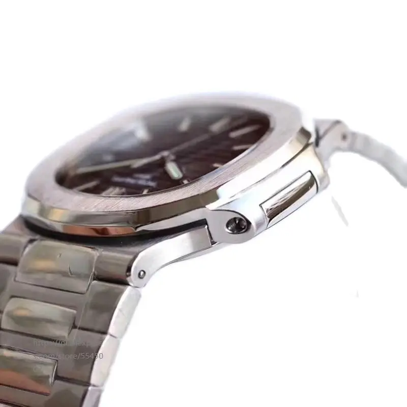 

2021 men's 41mm automatic mechanical watch 316l stainless steel watch gradient blue dial storage luminous big name