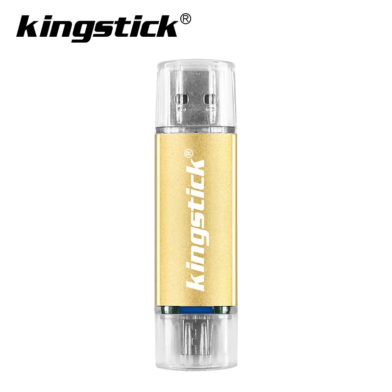Флеш-накопитель для смартфонов OTG USB флеш-накопитель cle usb 3,0 флеш-накопитель 64G otg 4g 8g 16g 32g 128G устройства для хранения - Цвет: CHAMPAGNE