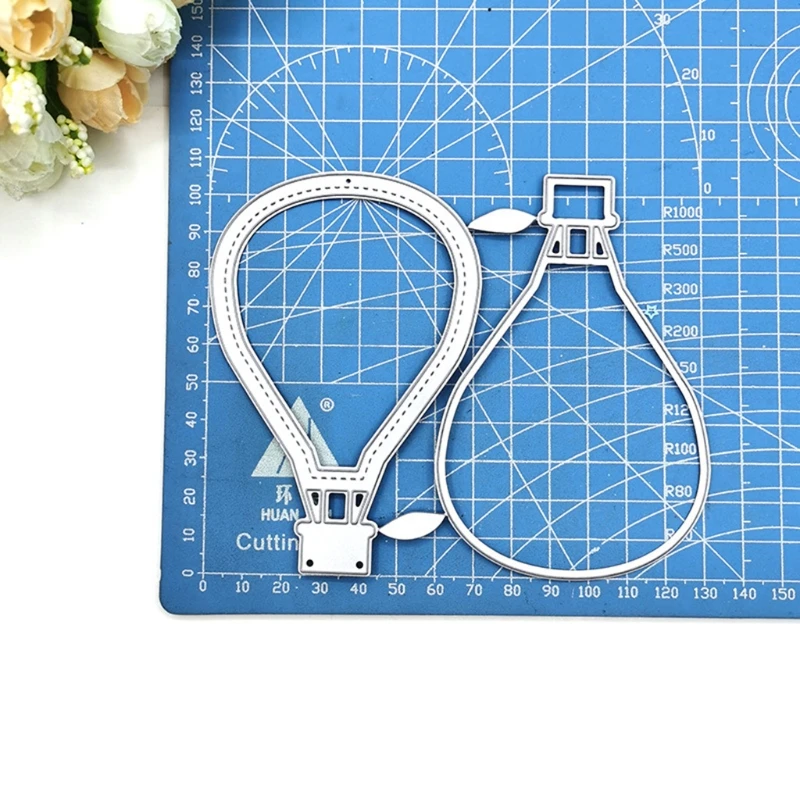 

Hot Air Balloon Metal Cutting Dies Stencil Scrapbooking DIY Album Stamp Paper Card Embossing Decoration Craft