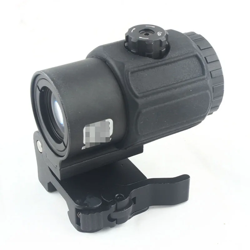 Тактический прицел G43 Airsoft 3X лупа G33 с переключателем в сторону быстросъемное