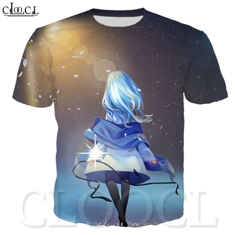 

CLOOCL 3D Print T-shirt Wild Fashion Popular New Cool Girl O Neck Harajuku Style Casual T Shirt Tops Streetwear