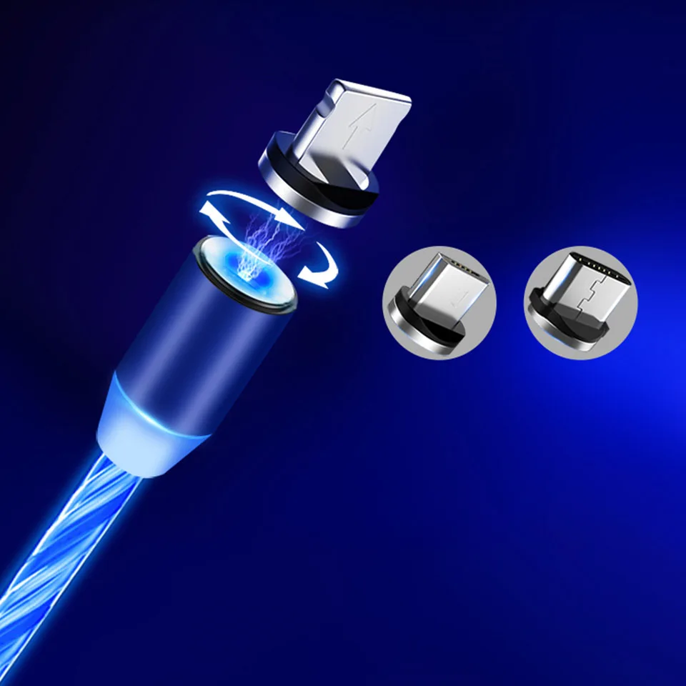 Ленточный Магнитный светодиодный светильник кабель для быстрой зарядки