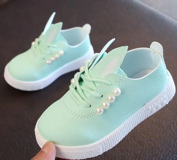 Кроссовки из ПУ кожи для мальчиков и девочек брендовые повседневная обувь