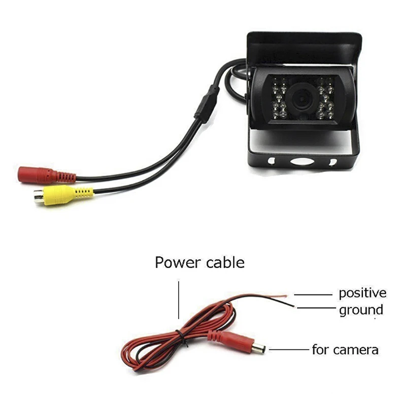 Новый Автомобильный светодиодный монитор ночного видения заднего вида и