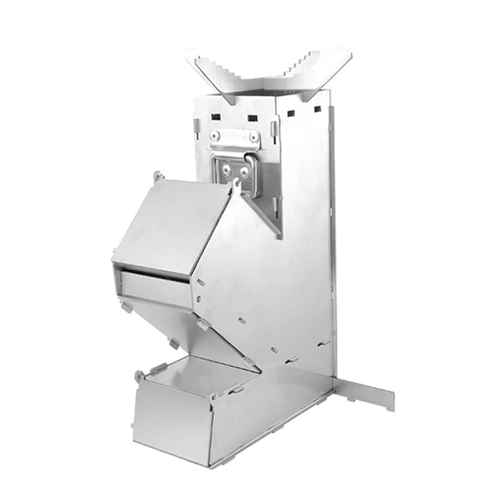 Деревянная плита легкая складная деревянная горелка из нержавеющей стали для