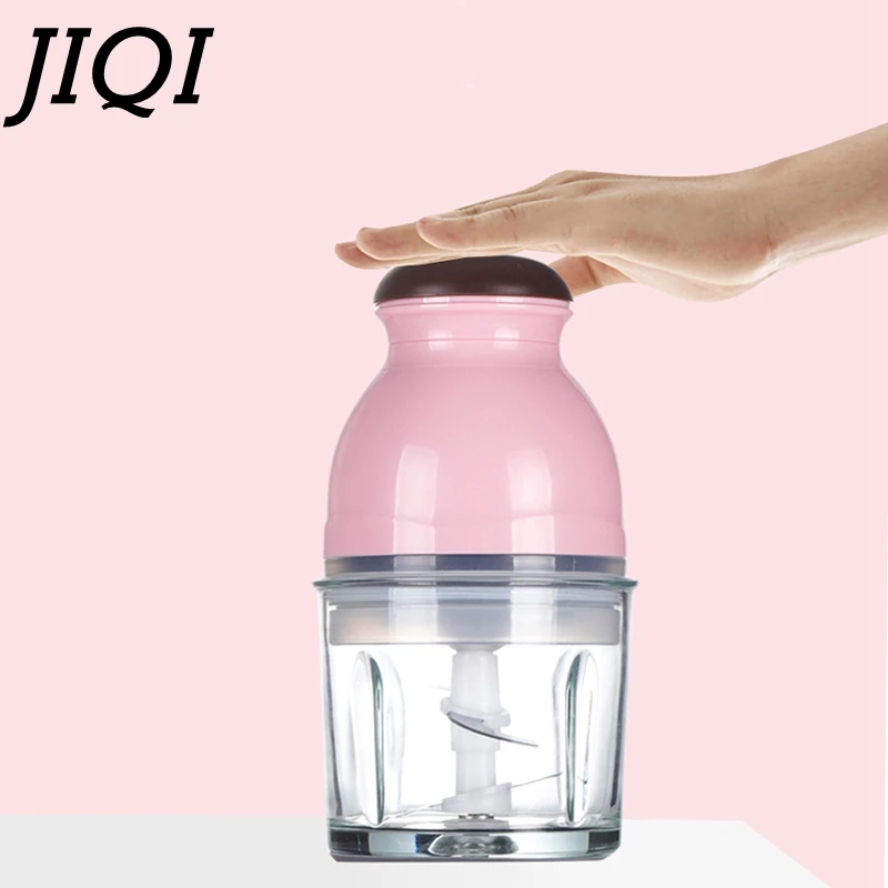 Электрический кухонный комбайн JIQI 220 В мини экстрактор сока для мяса чеснока Чили