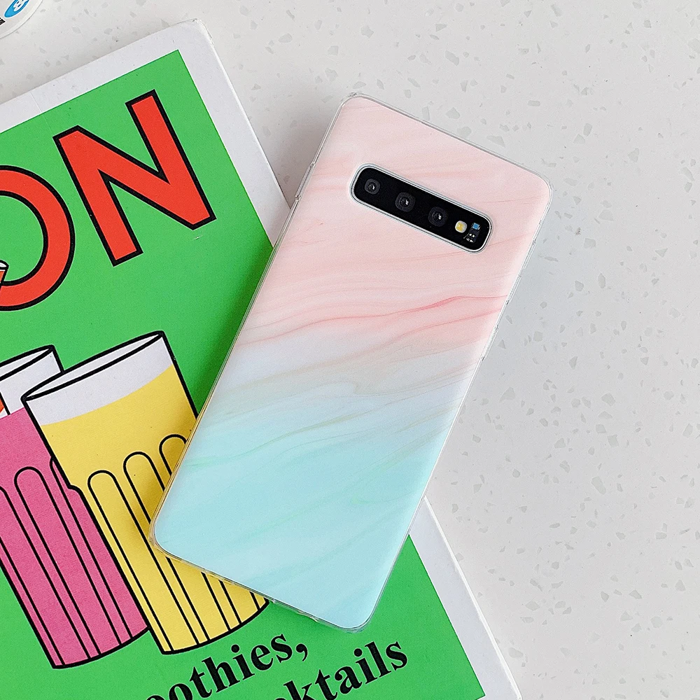 Постепенный мраморный чехол LOVECOM для телефона Samsung Galaxy S21 S20FE Note 20 10 A51 A71 A50 S9 S10 S20