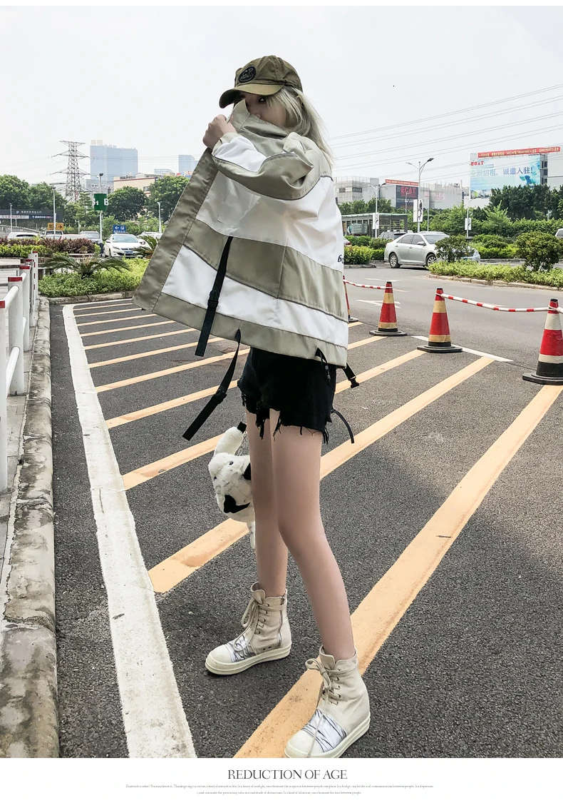 Свободное пальто Женская Осенняя куртка для отдыха Harajuku Casaco Feminino уличная Bts ривердейл пальто и куртки женские