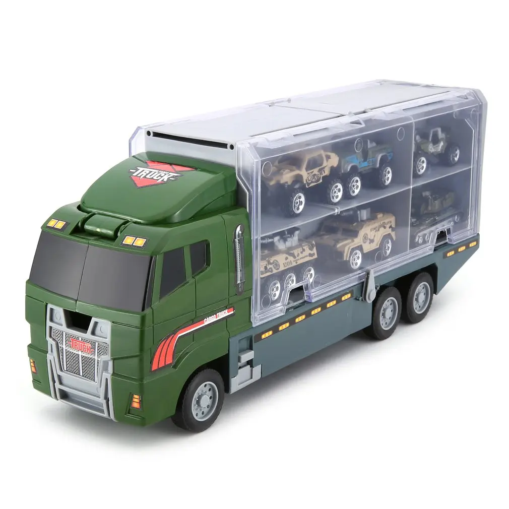 11 шт. детская игрушка катапульта боевой контейнер грузовик коробка для хранения