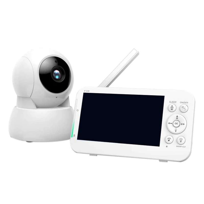 

Top Deals 3.2 Inch Wireless Baby Monitor Infant Night Vision Camera Two Way Audio Temperature Sensor Built-In Lullaby