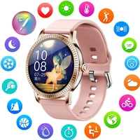 bozlun full touch couple smart watch waterproof heart rate bp message call reminder sport women smartwatch connect android ios